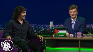 Voditelj pokazao zastavu Palestine bivšem igraču Barce, njegovu reakciju vidio je cijeli svijet